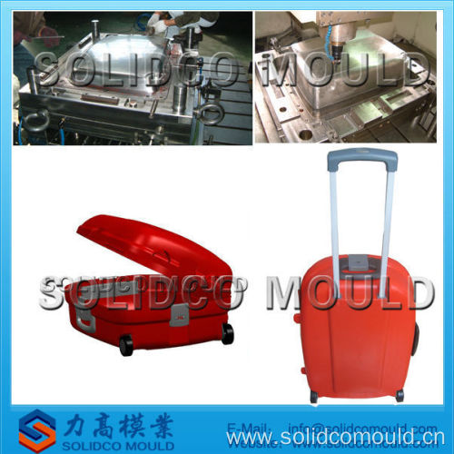 plastic customized high quality luggage case injection mould